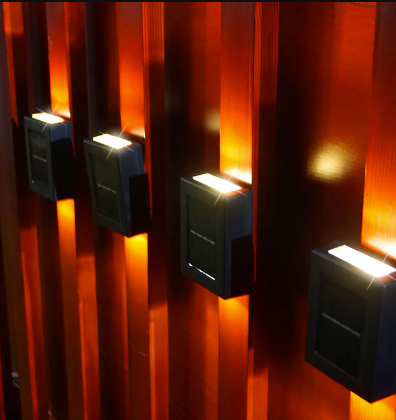 LAMPARA SOLAR PARA EXTERIORES X 2 UND GC