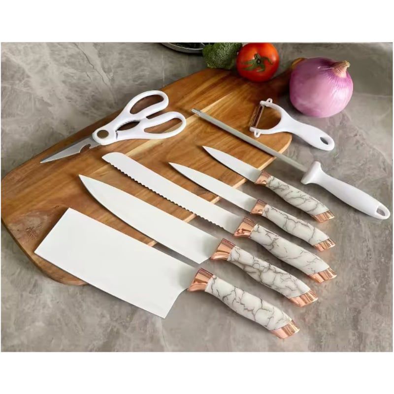 Set De Cuchillos Base Giratoria